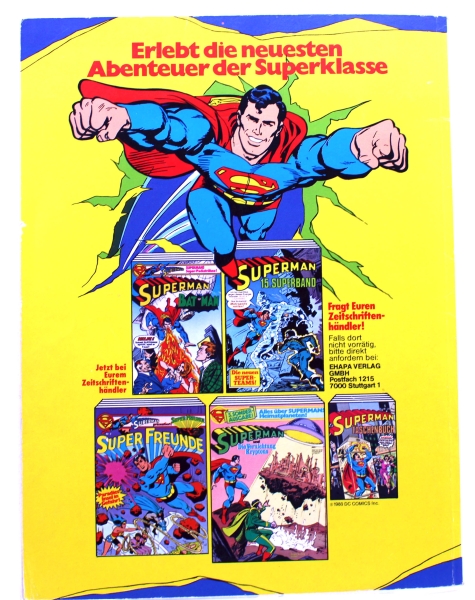 Superman präsentiert: Super Freunde Comic Album Nr. 4: Die Fremden, die Atlantis stahlen! von Ehapa